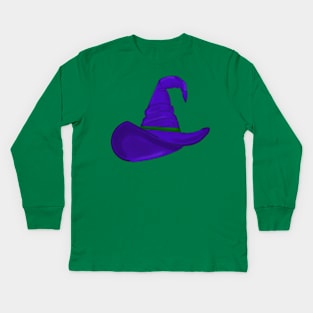 Witch Hat Kids Long Sleeve T-Shirt